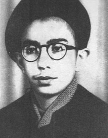 Ali Khamenei as a teenager